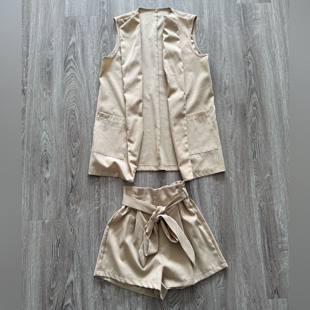 Two Piece Shorts Set